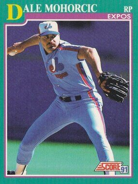 Dale Mohorcic - Score '91 MLB Baseball Card